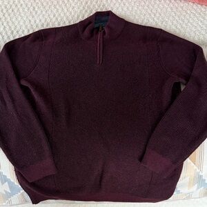 Ted Baker Men's Burgundy Sweater